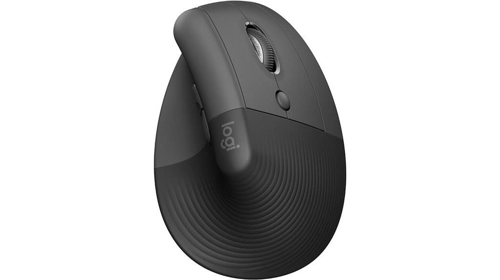 ergonomic graphite mouse design