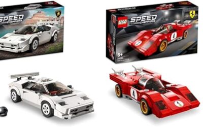 LEGO 76908 Speed Champions Lamborghini Countach & LEGO 76906 Speed Champions Ferrari 512 M Review
