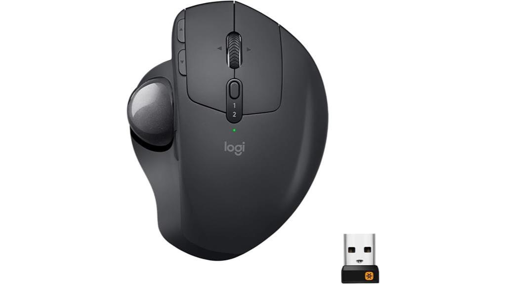 wireless trackball mouse with adobe creative cloud subscription