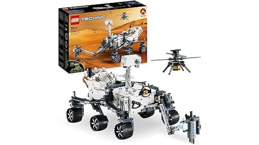 detailed review of lego s technic mars rover