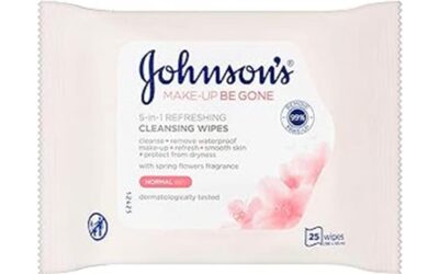 Johnson's Face Care Make Up Be Gone Wipes Review