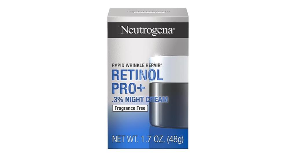 advanced retinol night moisturizer